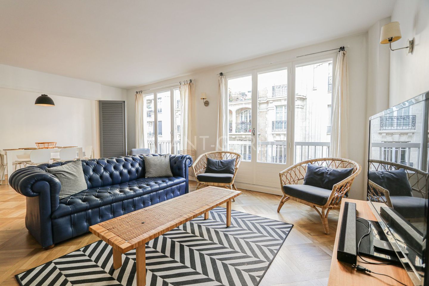 6 pièces meublé - Rue Nicolas Chuquet 75017 Paris