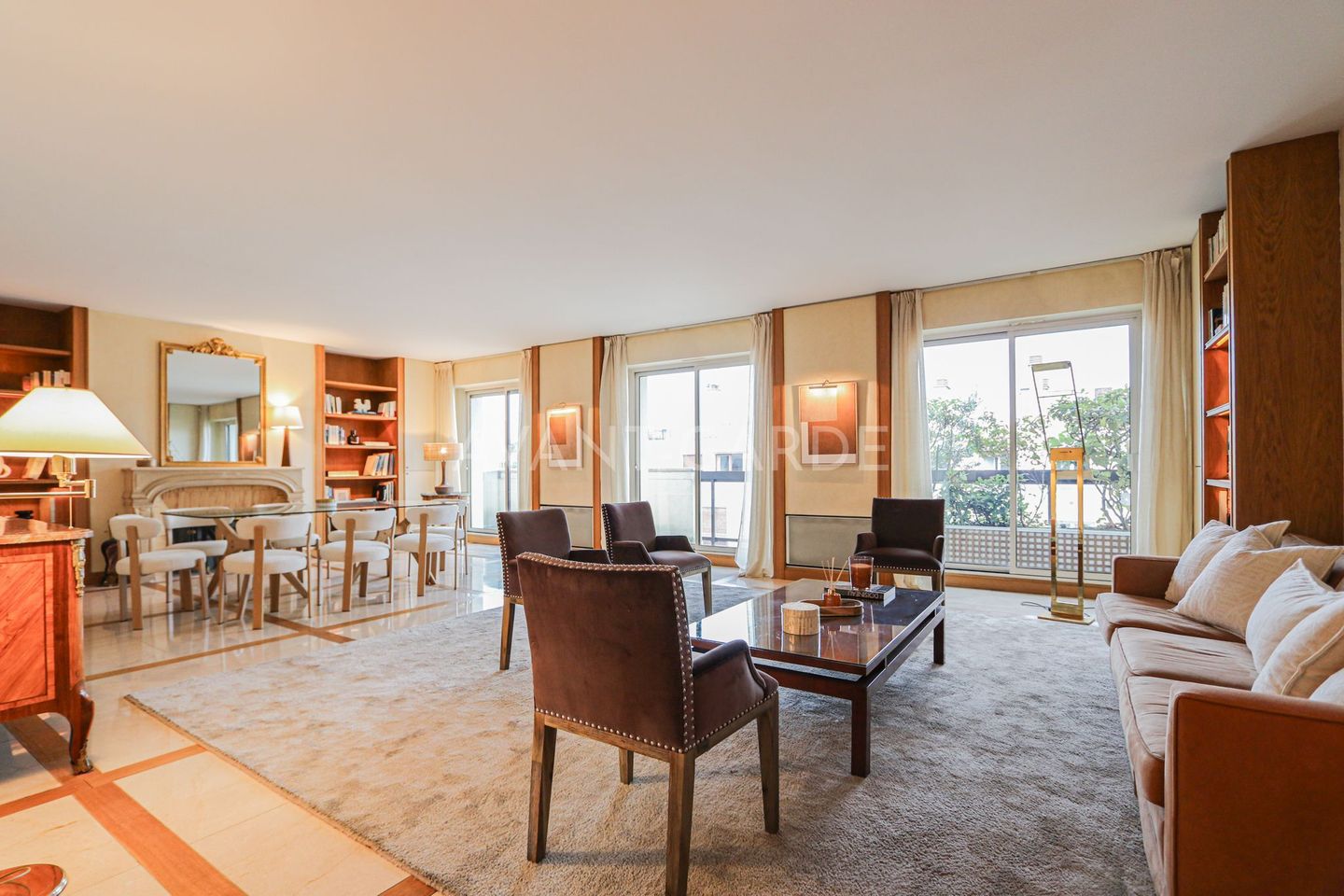 6 pièces meublé - rue Soyer 92200 Neuilly sur Seine 