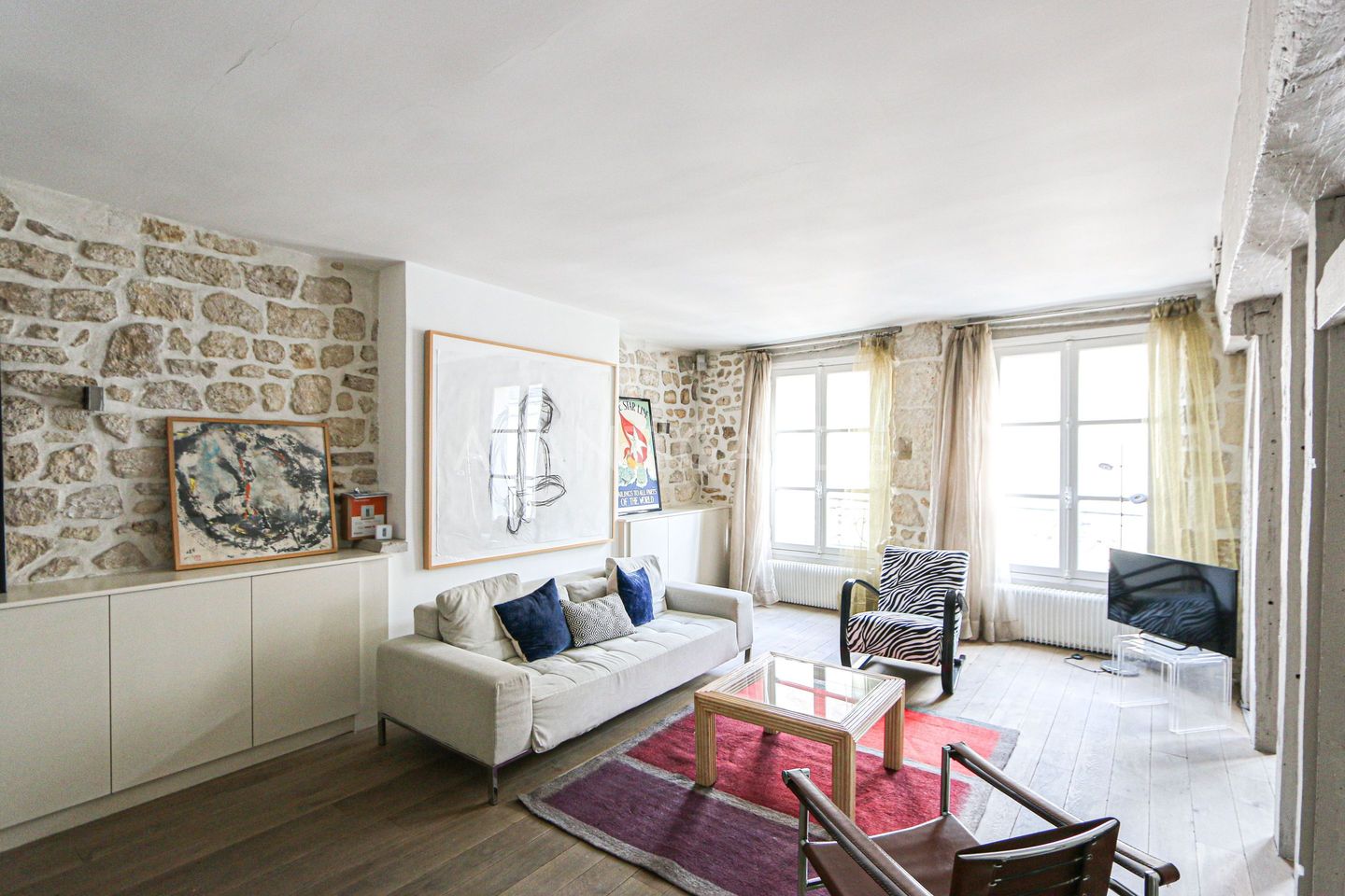 3 pièces meublé - Rue Pastourelle 75003 Paris