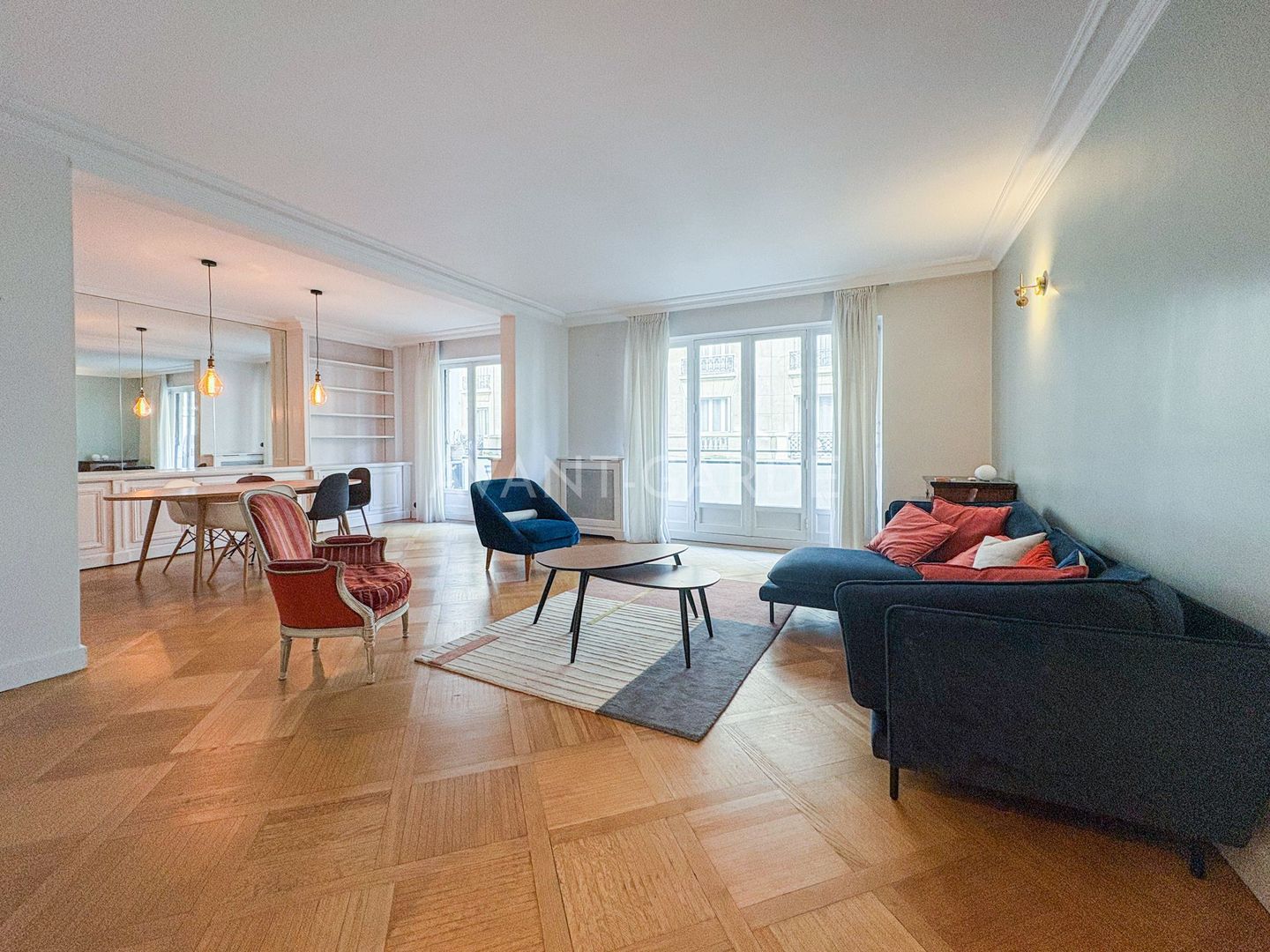 4 pièces meublé - Rue du Ranelagh 75016 Paris