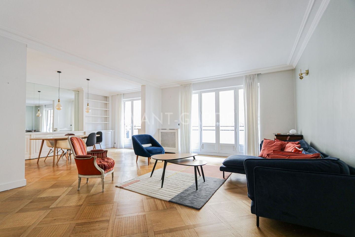 4 pièces meublé - Rue du Ranelagh 75016 Paris