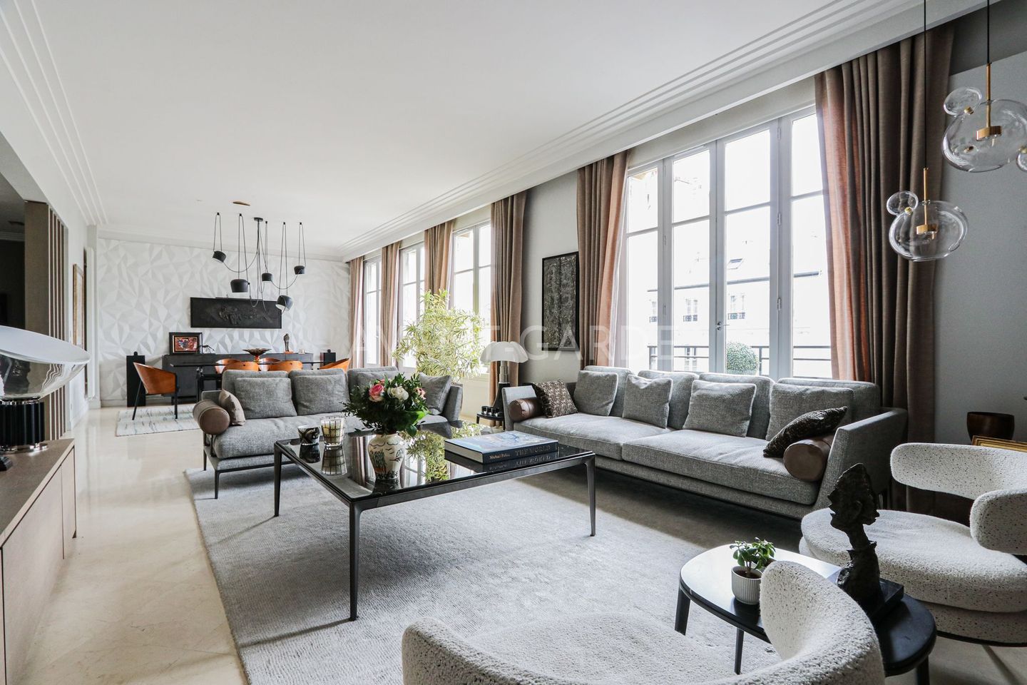 6 pièces meublé - Rue de Passy 75016 Paris 