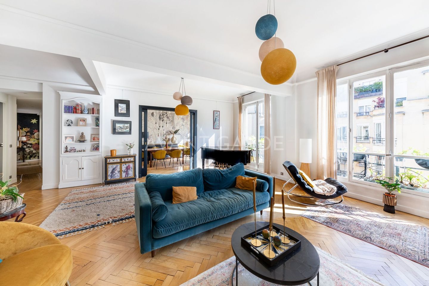 6 pièces meublé - Avenue Rodin 75016 Paris 