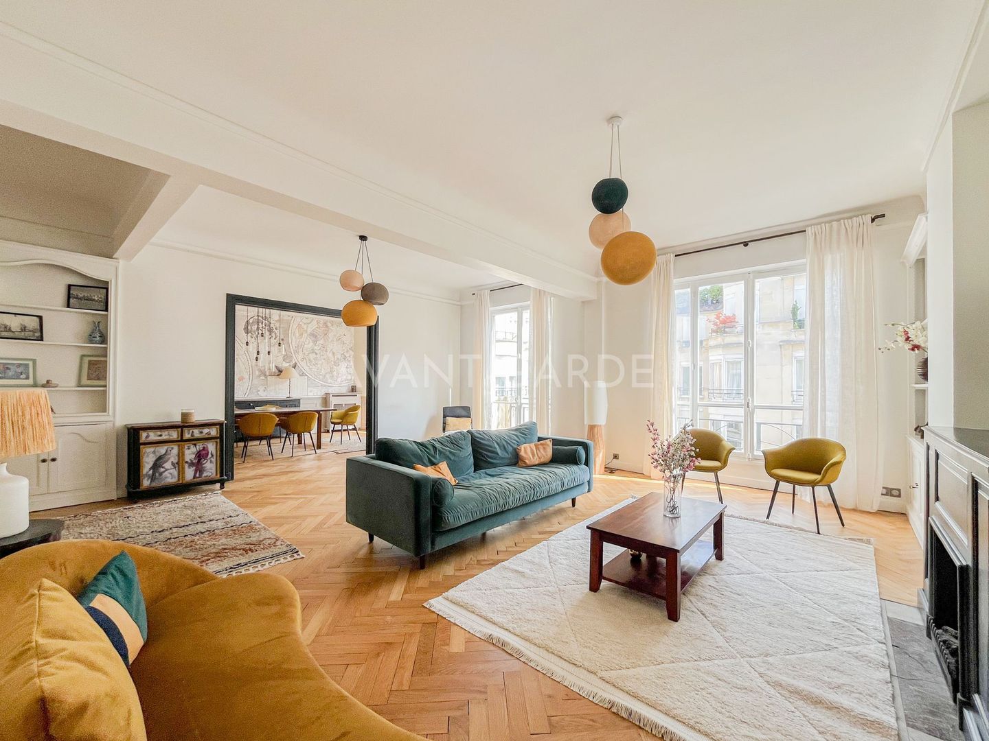 6 pièces meublé - Avenue Rodin 75016 Paris 